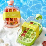 IceNova™ Flasche | 2-in-1 Eiswürfelbereiter & Wasserflasche, Tragbar & Praktisch
