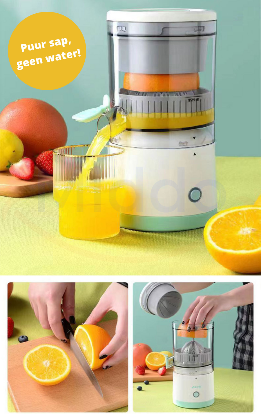 Juice-O-Matic™: Genieße schnell und einfach gesunde Säfte