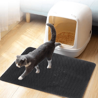 Katzenstreu-Matte™ - Sorgt für ein sauberes Zuhause