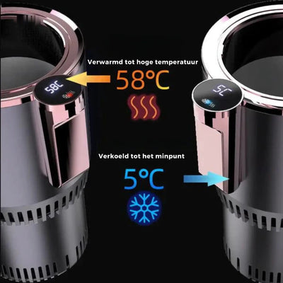 ThermaGrip™ Dual-Temperature Autotassenhalter | Halte Getränke unterwegs warm oder kühl