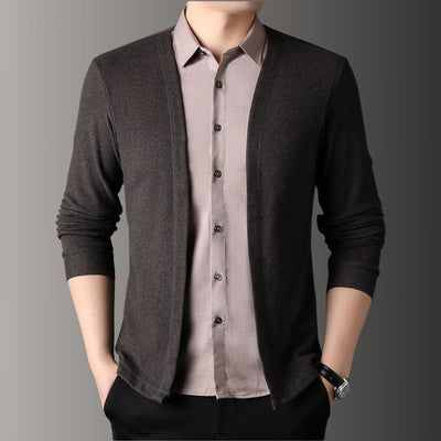 LayerFlex™ Strick | 2-in-1 Hemd, Slim-Fit Aussehen & Komfort