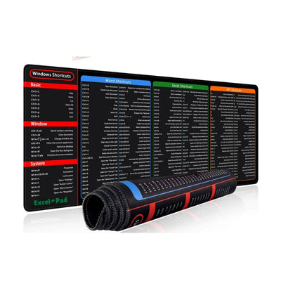 Lernopad™ Mauspad | Sprachshortcuts, Tastenkombinationen & Arbeitskomfort