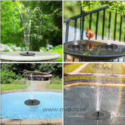 Umweltfreundlicher Brunnen für Becken und Teiche mit unserem Solar Oasis™