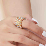 Morphix™ Flexible Armband Ring | Magisches Diamantdesign | Verstellbar von 2-7cm Ø