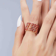 Morphix™ Flexible Armband Ring | Magisches Diamantdesign | Verstellbar von 2-7cm Ø