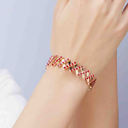 Morphix™ Flexible Armband Ring | Magisches Diamantdesign | Verstellbar von 2-7cm Ø