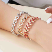 Morphix™ Flexible Armband Ring | Magisches Diamantdesign | Verstellbar von 2-7cm Ø