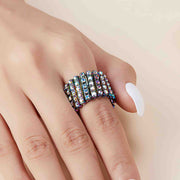 Morphix™ Flexible Armband Ring | Magisches Diamantdesign | Verstellbar von 2-7cm Ø
