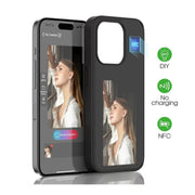 E-Ink NFC iPhone-Hülle | Tägliches Wechselndes Design mit Einem Klick | Für iPhone 13 bis 16