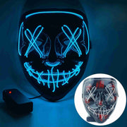 PhantomGlow™ Maske | LED-Licht, Lumineszierend & Perfekt für Halloween
