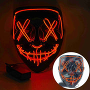 PhantomGlow™ Maske | LED-Licht, Lumineszierend & Perfekt für Halloween