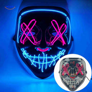 PhantomGlow™ Maske | LED-Licht, Lumineszierend & Perfekt für Halloween