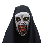 Phantora™ Nun Maske | Realistisch, gruselig und perfekt für Halloween