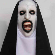 Phantora™ Nun Maske | Realistisch, gruselig und perfekt für Halloween