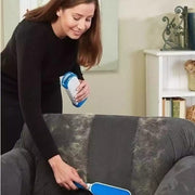 HandyBrush™ | Doppelseitiger Wiederverwendbarer Haustierhaareentferner mit selbstreinigender Basis