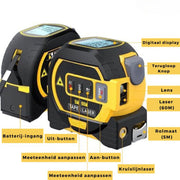 ProMeasure™ Digitales Lasermaßband 3-in-1 - 40 oder 60m Reichweite