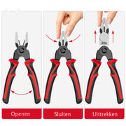 ProTool™ 6-in-1 | Multifunktionsset | Zangen, Abisolierer, Schraubenschlüssel
