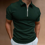 Hugo Polo - Herrenpolo mit Reißverschluss für einen eleganten Look