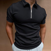 Hugo Polo - Herrenpolo mit Reißverschluss für einen eleganten Look