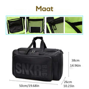 SNKRPro™ Tasche | Multifunktionell, Geräumig & Nachhaltige Sport- und Reisetasche