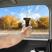 Safearm™ Hammer | Multitool mit Rettungsmesser und Taschenlampe, Scheibenbrecher, Sicher aus dem Auto