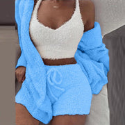 SheCutie™ 3-teiliges Comfy Set | Warm und Stilvoll für Jeden Anlass