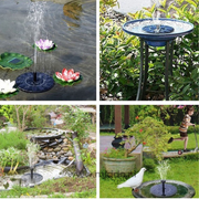 Umweltfreundlicher Brunnen für Becken und Teiche mit unserem Solar Oasis™