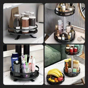 SpinStore™ 360° Rotationsregal - Für ein Sauberes und Stilvolles Zuhause
