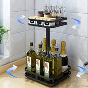 SpinStore™ 360° Rotationsregal - Für ein Sauberes und Stilvolles Zuhause