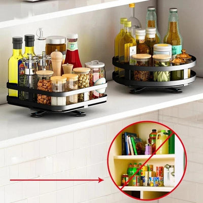 SpinStore™ 360° Rotationsregal - Für ein Sauberes und Stilvolles Zuhause