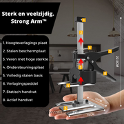 Strong Arm™ Unterstützung | Vermeide Rückenbeschwerden mit 150 kg Tragkraft aus robustem Edelstahl