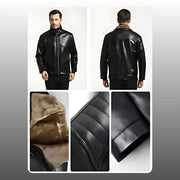 UrbanClass™ Lederjacke | Luxuriöse Fellfütterung und Zeitloses Design
