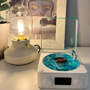 Vinyl Sternenhimmel Plattenspieler Lautsprecher - Eine Symphonie aus Licht und Klang