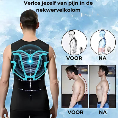 VitaBoost PowerVest™ Shaping-Weste, die Bauch und Brust formt und die Haltung unterstützt