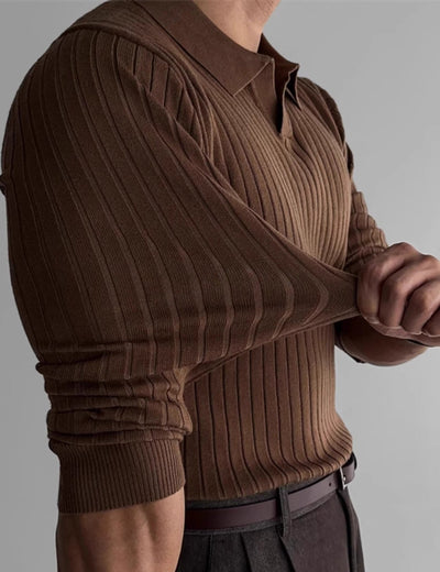 MuscleFit Polo Pullover - Stilvoll, Komfortabel und die perfekte Passform