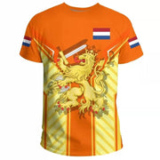 Oranges T-Shirt | Slim-Fit, Feuchtigkeitsregulierend & XS bis 6XL