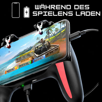 GameFlex™ H10™ Mobile Gaming Controller | FPS-Griff mit Ventilator & wiederaufladbarem Akku