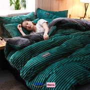 Warmes Fleece Bettbezug | Ultra weich, bequem und mit Reißverschluss