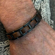 Woodforge™ Armband | Holz & Metall, Robustes Design und Bequemer Tragekomfort