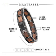 Woodforge™ Armband | Holz & Metall, Robustes Design und Bequemer Tragekomfort
