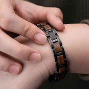 Woodforge™ Armband | Holz & Metall, Robustes Design und Bequemer Tragekomfort