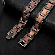 Woodforge™ Armband | Holz & Metall, Robustes Design und Bequemer Tragekomfort