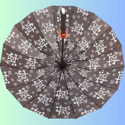 ZenBrella™ | UV-blockierender Anime-Regenschirm, leichter Demon Slayer-Schirm, Zenitsu & Tanjiro