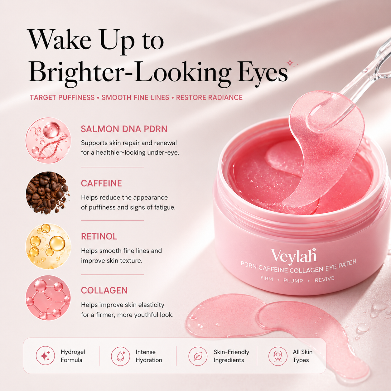 Veylah Anti-Aging Collagen Eye Patches
