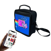 AdVibe™ LED Rucksack | 3D-Darstellung, Langlebig, Perfekt für Reisende