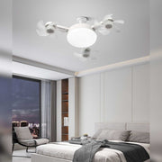 AeroGlow™ Ventilatorlampe | LED, E27 Fassung & Stilvolles Decken-Design