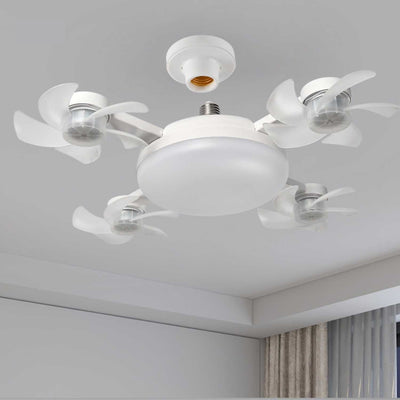 AeroGlow™ Ventilatorlampe | LED, E27 Fassung & Stilvolles Decken-Design