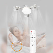 AeroGlow™ Ventilatorlampe | LED, E27 Fassung & Stilvolles Decken-Design