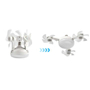 AeroGlow™ Ventilatorlampe | LED, E27 Fassung & Stilvolles Decken-Design