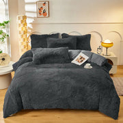 Teddy Fluffy Fleece-Bettwäsche-Set | 3- oder 4-teilig